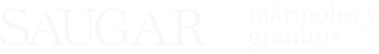 Mármoles Saugar Logo